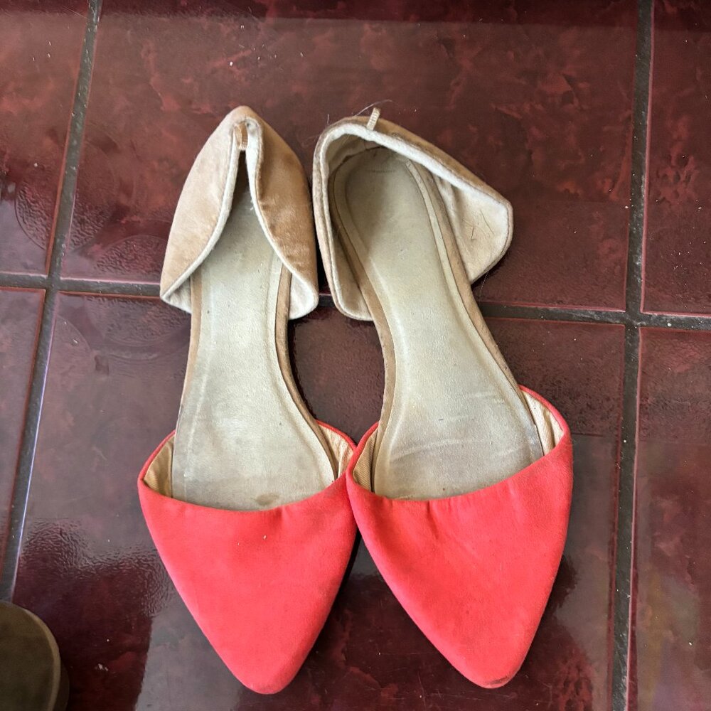 multicolor Flats
